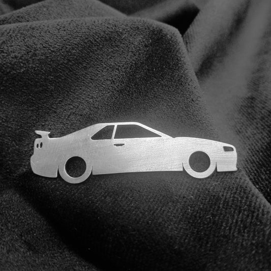 Brelok sylwetka Nissan Skyline R34