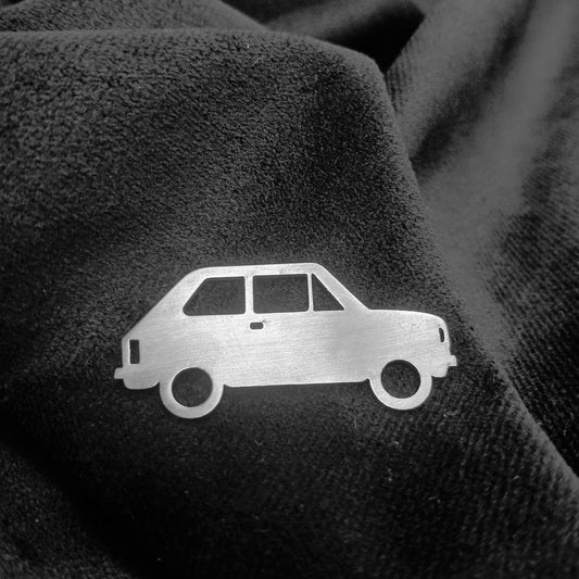 Brelok sylwetka Fiat 125p
